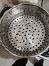 多星山东多星电热锅蒸格原厂竹子蒸笼工厂定制不锈钢蒸笼多星锅原厂锅盖原厂电源线 31厘米不锈钢蒸格 实拍图