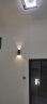 寻光之鹿 床头壁灯北欧创意简约现代客厅装饰灯温馨墙灯LED酒店工程壁灯 力量黑色款暖光 晒单实拍图