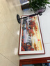 迅典国画山水画鸿运当头挂画客厅装饰画办公室字画风水画沙发背景墙画 I款【旭日东升】 【推荐】实木带框203*83CM(有机玻璃） 实拍图