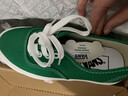 VANS范斯官方 Authentic 44 DX薄荷曼波绿彩虹小爱心帆布鞋 绿色 35 实拍图