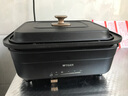 虎牌（TIGER） 多功能料理锅 网红款家用一体式煮炒煎电火锅  CRL-A30W-KZ  黑色 实拍图
