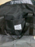 Landcase 手提旅行包女大容量行李包可扩容折叠收纳包多功能干湿分离运动健身包短途出差旅游包 2104黑色 实拍图