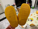 大树爷爷儿童雨鞋加绒内胆防滑日韩幼儿园小学宝宝玩防水胶鞋套男女童雨靴 娇黄色 14 （适合脚长13cm左右） 实拍图