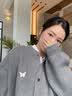 古耐胸针高档女轻奢大气防走光胸针扣精致小众胸花固定衣服丝巾扣别针 蝴蝶胸针套装6件灯光礼盒 实拍图