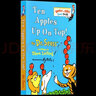 英文原版 Ten Apples Up on Top 头顶十个苹果 儿童启蒙英文纸板书 苏斯博士 Dr.Seuss 亲子共读绘本 绿山墙 实拍图