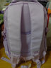 派格威新款小学生书包女孩1-3-6年级9儿童初中生减负超轻便双肩包防泼水 大号紫色【礼品套装+补习袋】 实拍图
