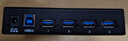 西普莱（SIPOLAR） 7/10/16多口工业级usb3.0高速稳定扩展分线器笔记本电脑usb扩展带电源hub手机刷机传输充电集线器 4口USB3.0    A-4U30 1米数据线 实拍图