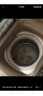 申花（SHENHUA）洗衣机全自动波轮家用小型出租房宿舍蓝光健康洗护智能风干洗脱一体 XQB82-2010宝石灰 实拍图