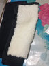 惜暖护膝保暖羊毛加长男女士冬季老人加厚绒关节膝盖骑车老寒腿护腿套 竹炭加长黑色（真羊毛） 2只装 XL 实拍图