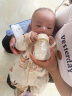 舒婴奶瓶新生婴儿玻璃奶瓶 早产儿防胀气呛奶 宽口径宝宝奶瓶断奶神器 防呛SS+玻璃S码自然 120ml 0-3个月 实拍图