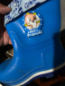 迪士尼儿童雨鞋女童小学生防滑中筒小孩水鞋宝宝雨靴 222402湖蓝 180mm  实拍图
