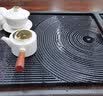天生大器乌金石一体茶盘整套家用办公陶瓷茶具套装带电热烧水壶茶壶茶台 枯山水茶盘+若云双侧把茶具套装 8人饮 规格88x42cm含智能电器烧水+配桶 实拍图