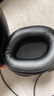 鹏谷 适用于铁三角m50x耳罩m40x耳机罩m30x/m20x/ath-msr7b海绵套通用耳罩 黑色-蛋白皮 实拍图