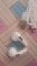 野蔷薇 无线蓝牙耳机迷你华为OPPO/vivo苹果通用入耳式男女生款可爱跑步运动iphone 至尊版pro4 亮光白 实拍图
