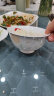 以辰景德镇陶瓷餐具家用4.5英寸高脚饭碗欧式轻奢米饭碗梦幻花影6个装 晒单实拍图