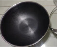 安尚炒锅不锈钢家用平底厨房炒菜锅家用电磁炉煤气灶通用健康锅具 34CM 带盖 实拍图