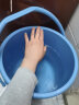 爱丽思（IRIS）手提塑料水桶有刻度加厚多功能储水桶爱丽丝洗涤浇花清洁收纳水桶 15L 实拍图