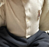 babylove婴儿连体衣春秋款纯棉宝宝哈衣家居服爬服长袖彩棉新生儿衣服 实拍图