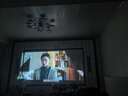 快朵小屋（KUAIDUOXIAOWU）120英寸16:9白塑挂壁幕布 简易安装4K高清投影仪幕布【免打孔】投影机三色激光极米坚果小米爱普生 实拍图