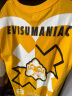 EVISU男士佛头与大M印花短袖T恤 2ESHTM1TS570XX 黄色 M 晒单实拍图