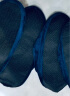 利雨 绒布鞋套家用布 防滑底加厚耐磨可反复清洗10双装 成人款/宝蓝色-10双装 均码/适合35-44码 实拍图