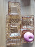 洁雅杰洁雅杰 餐具玻璃水果盘 家用大容量果盘玻璃托盘糖果粮食盘套装 实拍图