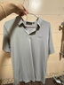 海澜之家（HLA）短袖POLO衫男款凉感短袖男夏季 新国潮-绿灰5A HNTPW2W031A S 165/84A  推荐57-62kg 实拍图