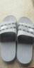 潮路思新款情侣夏季男女士大码47加肥加厚48凉拖居家加大号四季塑料拖鞋 灰色-1111 42 适合41脚穿 实拍图