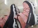 Skechers斯凯奇儿童绒绒靴雪地靴保暖男童棉鞋防寒加绒高帮女童靴660092L 女童/粉红色/灰色/PKGY 28.5 实拍图