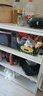 七序货架置物架仓储家用仓库多层展示架中型角钢货架地下室储物架 四层118cm【默认白色】 长100宽50cm 实拍图