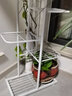 蜗家（WOJIA）花架花盆架子多层家用装饰置物层架铁艺客厅北欧简约挂架绿萝架 白色【高141cm】 实拍图