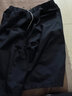盛行风夏季中年男士纯棉短裤休闲宽松七分裤子大码外穿工装中老年爸爸装 深蓝色 5XL 建议(200斤至220斤) 实拍图