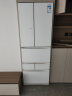 东芝（TOSHIBA）大白桃479日式冰箱双系统循环一级能效变频超薄可嵌入式自动制冰多门冰箱小户型除菌家用电冰箱 GR-RM479WE-PG1B3富士白 实拍图