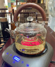 新羽手工蒸煮茶壶玻璃大容量耐高温养生壶烧水壶电陶炉煮茶器围炉煮茶套装 H15蒸煮一体壶 1100ml 实拍图