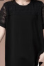萌菲思胖妈妈夏装短袖T恤女韩版大码女装200斤加肥加大宽松遮肚子上衣 黑色 4XL(建议160-180斤) 晒单实拍图