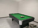 皓玉佳台球桌标准型大理石成人家用多功能黑八桌球台乒乓球桌餐桌二合一 8尺 大理石+洞口捡球 实拍图