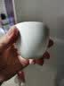 祥业主人杯功夫茶杯品茗杯白瓷个人杯陶瓷日式加厚泡茶茶具脂白小单杯 脂白款 实拍图