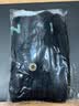雪茜曼男士手套翻盖N字母冬天男保暖防寒加绒加厚韩版潮露指学生骑行 实拍图