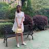 拉夏贝尔（La Chapelle）短袖连衣裙女装春夏新款2026小个子温柔风气质显瘦碎花夏天裙子 图片色 L 实拍图