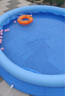 倍护婴游泳池家用大型户外儿童游泳池圆形充气支架夹网泳池 夹网3.6米【直径360*高度76CM】 实拍图