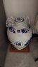 景德镇10/20/50/100/斤青花陶瓷酒坛子密封泡空酒罐酒缸酒瓶 50斤八仙大口【无孔配酒提】 实拍图