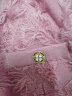 迪赛尼斯（DESIGNICE）2023秋季新款小香风气质开衫外套长袖圆领纯色毛针织衫女 蔷薇粉 M 晒单实拍图