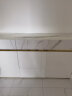 康柏森（KABORSOM）餐边柜轻奢现代简约大理石纹台面客厅家用茶水柜北欧储物柜置物架 三门四抽160cm  包安装 实拍图