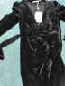 朗姿【尖货补单】法式收腰显瘦气质漂亮小黑裙女冬季新款连衣裙 黑色 160/80A/M 晒单实拍图