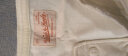 马登工装 美式复古重磅阿美咔叽短袖亨利衫夏季纯棉微弹硬汉T恤男 杏白色 XXL （185/104A） 实拍图