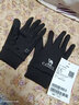 骆驼（CAMEL） 骑行手套男秋冬季户外摩托车触屏登山手套女哈尔滨旅游保暖装备 【升级防滑】墨黑，1T32264472 M 实拍图