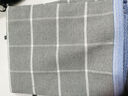 苓磐【厂家直销】老粗布枕巾加厚加大单人枕巾四季透气吸汗枕头巾 流行格格 一对装（实发2只枕巾） 实拍图