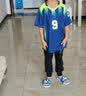 IFUBXY KIDS儿童足球服套装男定制短袖小学生训练服个性运动队服印字夏季球衣 D8831宝蓝色（赠送护腿板袜子） 2XS 实拍图