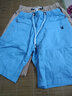 花花公子【2条装】短裤男夏季纯棉5五分裤韩版潮流中裤沙滩裤宽松休闲裤子 05卡其+05天蓝 4XL 【建议穿170斤以下】 实拍图