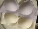 爱孕诚孕妇哺乳内衣怀孕期专用产后喂奶文胸聚拢防止下垂 兰花烟【小云朵蕾丝】固定杯 L 实拍图
